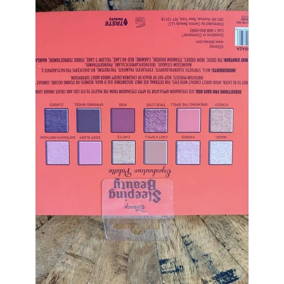 New Disney Sleeping Beauty Aurora Shimmer Eyeshadow Palette Mirror 12 Shades - Picture 3 of 4